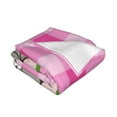thumbnail image 5 of Cat Avatar Plaid Throw Blanket, Super Soft Anti-Pilling Flannel Bed Blankets, 80"x60", 5 of 8