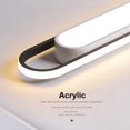 thumbnail image 2 of Lámpara de techo LED moderna y sencilla con forma de tira, lámpara para sala de entrenamiento, aula, gimnasio, automóvil, lámparas de belleza, 2 of 4