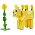 thumbnail image 2 of Minecraft Créer-Un-Bloc Moobloom Figurine, 2 of 7