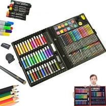 Tutuviw Art Supplies Kit 150 Pack Drawing Kit Painting Art Set Art Kits Gifts Box,Arts and Crafts Gifts for Girls Boys, with Coloring Book Crayons Pastels Pencils Watercolor Pens Supplies