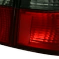 thumbnail image 6 of Spec-D Tuning Red Smoke Tail Lights Compatible with 1999-2000 Honda Civic 4 Door Sedan, Left + Right Pair Assembly, 6 of 7