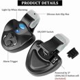 thumbnail image 5 of 4-Pack Electronic Fishing Bite Alarm with LED Light & Bell, Sensitive Fish Finder for Rods, Night Fishing & Ice Fishing, 5 of 5