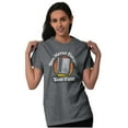 thumbnail image 4 of Never Forget Your 1st Old Video Gamer Plus Size Crewneck Graphic Tee Shirt Brisco Brands 2X, 4 of 5