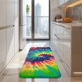 thumbnail image 4 of Colorful Tie Dye Pattern Kitchen Rug Mat,Kitchen Runner Rugs Non Skid Washable,Decorative Kitchen Floor Mats for Kitchen,Sink,Laundry,17"x47.2", 4 of 7