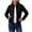 Black, variant on fatyb Girls Full Zip Jacket Kids Long Sleeve Stand Collar Fall Winter Cropped Outerwear with Pockets