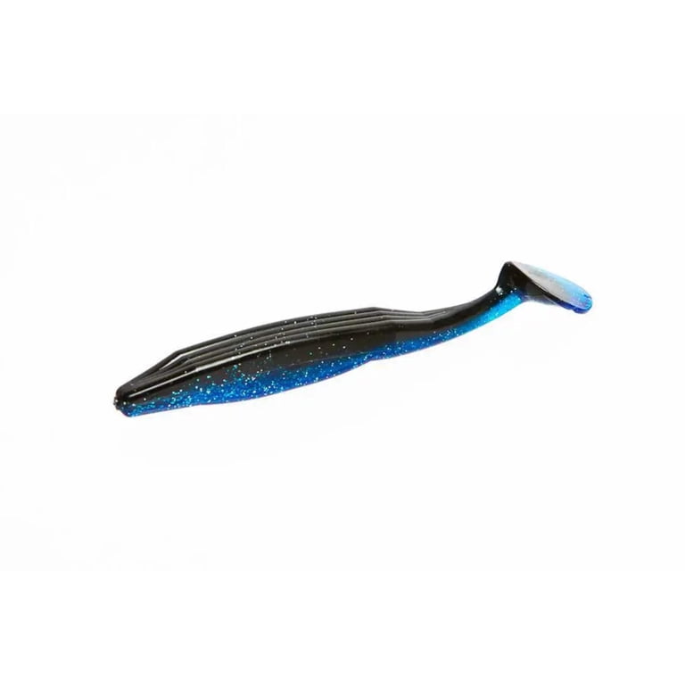 Zoom Swimmin Super Fluke White Pearl 5pk Paddle Tail Lure Fishing