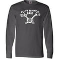 thumbnail image 3 of Inktastic Life Behind Bars Motorcycle Long Sleeve T-Shirt, 3 of 5