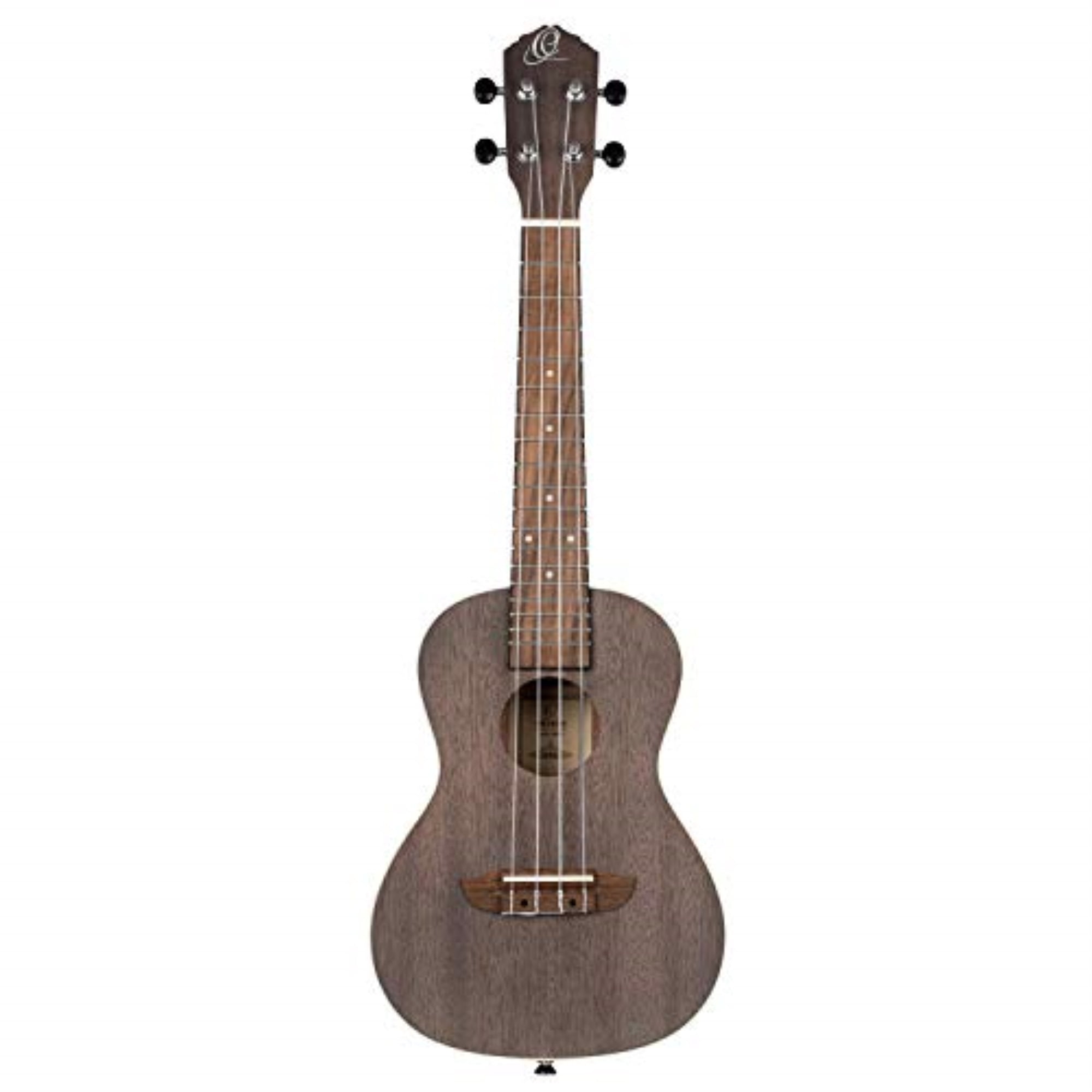 Ortega Earth Series RUCOAL-L Left-Handed Concert Ukulele Coal Black