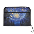thumbnail image 7 of WOBOGO Starry Night Sky with Fireflies Expanding File Folder Letter Size Accordion Filing Organizer 13 Pocket Separate Organ Pocket, 7 of 7