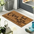 thumbnail image 3 of Dmlowu Christmas Doormat, Quicker Dry Christmas Bathroom Rugs, Letter Print Christmas Front Door Mat, Comfortable Rug for Bathroom Bedroom, 18x24" Non Slip Christmas Welcome Mat, 3 of 6