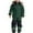 Army Green, variant on Boys' Winter Snow Protection Suit with Detachable Hood, Weather-resistant Thermal Outerwear for Outdoor Activities