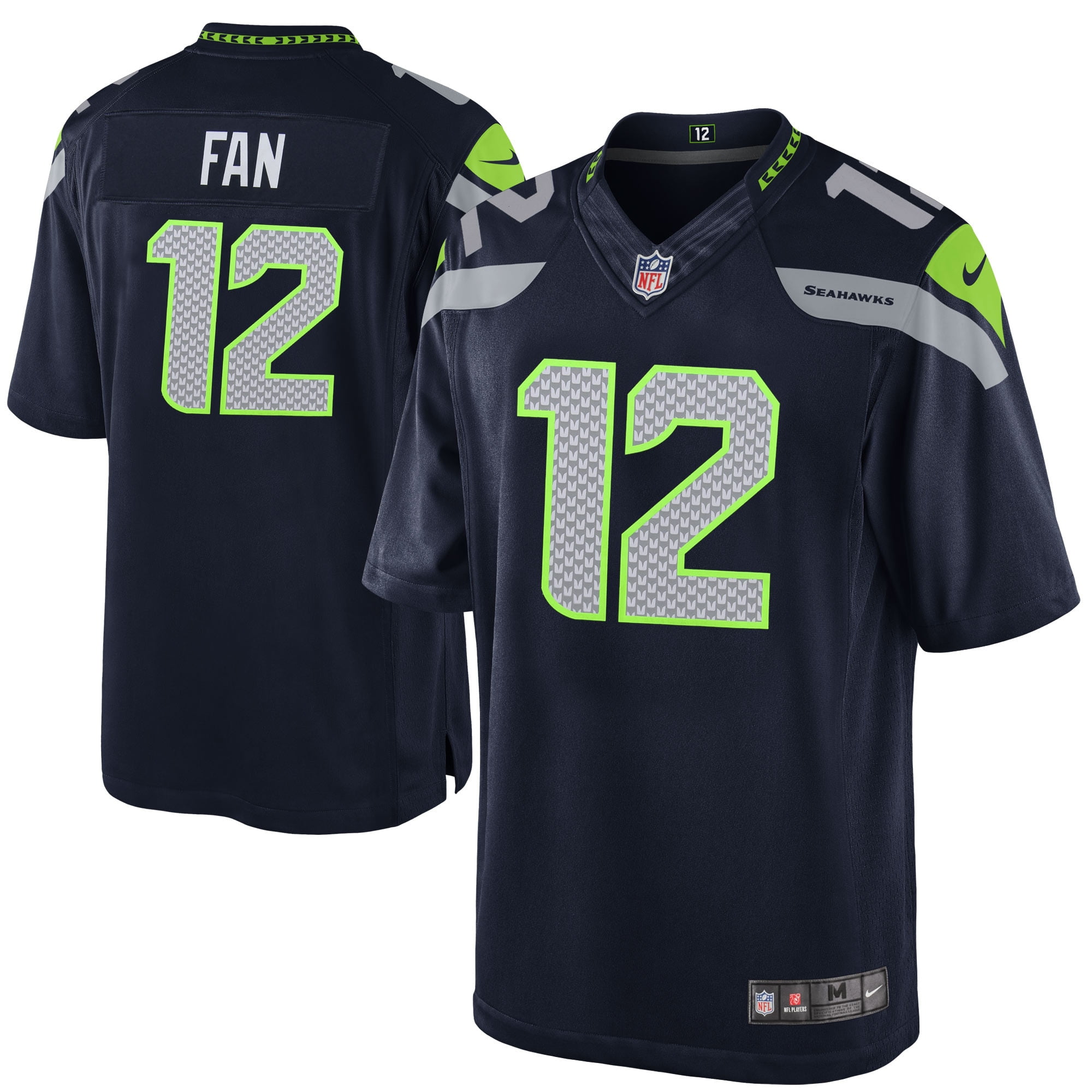 12s Seattle Seahawks Nike Youth Team Color Game Jersey ...