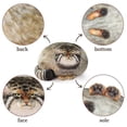 thumbnail image 2 of Pallas Cat Plush Pillow, Cute Steppe Cat Stuffed Animal Soft Plushies, 2 of 5