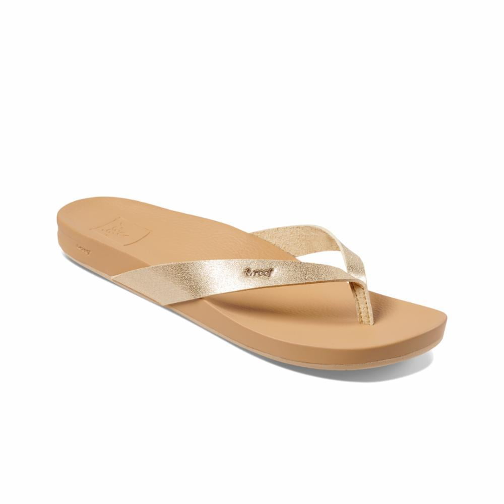 reef tan flip flops