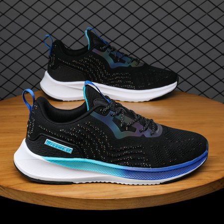 

Men s Trendy Colorblock Breathable Ultra-light Running Shoes