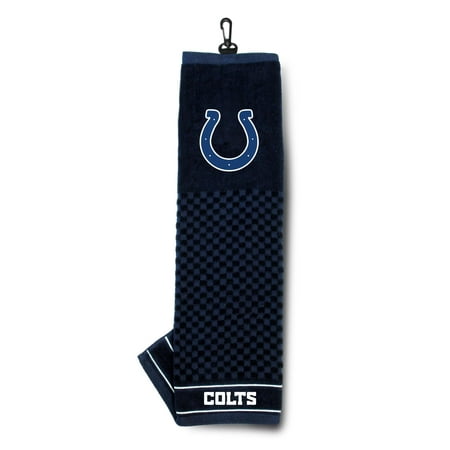 Team Golf NFL Embroidered Tri-Fold Towel (Indianapolis Colts)