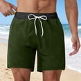 thumbnail image 2 of NAFUU Men's Shorts Breathable Multicolor Shorts With Pockets Drawstring Comfort Stretch Bottoms Shorts Men, 2 of 6