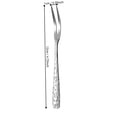 thumbnail image 3 of Stainless Steel Forks Dessert Forks, 5.5in2-Prong, Small ForksforAppetizers, Catering Event Use, Holiday Gatherings, Silver Tone, 10 Pc, 3 of 6