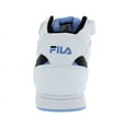 thumbnail image 3 of Fila Bbn 92 Mid Strap Boys Shoes Size 5.5, Color: White/Blue/Black, 3 of 5