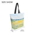 thumbnail image 4 of Large Canvas Bag 13.5x5.1x15 Inch Canvas Bag Shopping Canvas Bag Suitable For Outing Shopping Travel Out Of Large Capacity Storage Beautiful Grassland, 4 of 9