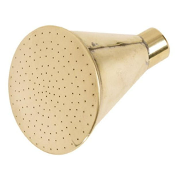 Haws V210 Round Brass Rose for Outdoor Cans Fine Spray