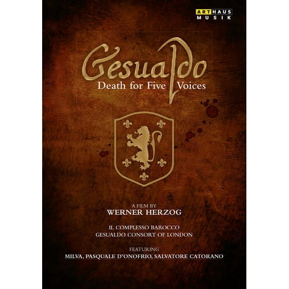 Gesualdo: Death for Five Voices (DVD), Arthaus Musik, Music & Performance