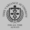 thumbnail image 2 of Junior's Marvel Loki Time Variance Authority For All Time  Graphic Tee Athletic Heather Medium, 2 of 3
