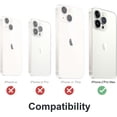 thumbnail image 3 of Compatibility with iPhone 15 Pro Max Case Heavy Duty Protection Rugged Screw Full Body Military Grade Metal Bumper Rubber with Hard Durable Phone Cases Cover Men  2023 Black Red, 3 of 14