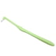 thumbnail image 4 of Cepillo de dientes de ortodoncia con un solo espacio entre dientes, cepillo de dientes para limpieza de aparatos dentales, color verde, 4 of 14