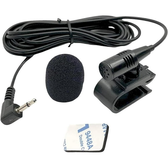 shiyou-Microphone 3.5mm Mic Handsfree Dash Car Stereo Receiver Replacement for Sony MEX-N5000BT MEX-N5100BT XAV-AX1000 XAV-AX150 XAV-AX3000 XAV-AX3200 XAV-AX3250 XAV-AX5500 XAV-AX5600 XAV-AX7000