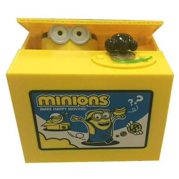SICED Despicable Me Minions Piggy Bank Savings Money Stealing Greedy Money Box