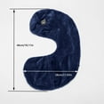 thumbnail image 3 of U-shaped Hump Inflatable Airplane Travel Blowing Neck Soft And Warm Texture, Elastic And Comfortable, 3 of 7