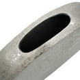 thumbnail image 4 of 15 Inch Modern Decorative Vase, Round, Silver Finished Aluminum Frame- Saltoro Sherpi, 4 of 5
