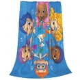 thumbnail image 2 of Bubble Guppies Ultra-Soft Micro Fleece Blanket Cozy Blanket Thick Warm Plush Throw Blanket Sofa Cushion, 2 of 9