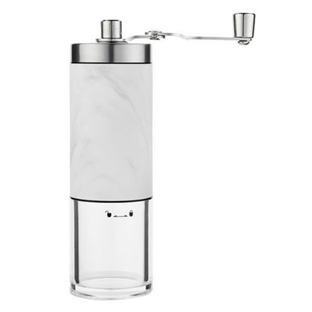 

Hand Grinder Small Coffee Bean Grinder Adjustable Thickness Manual Grinder Stainless Steel Burr Grinder B