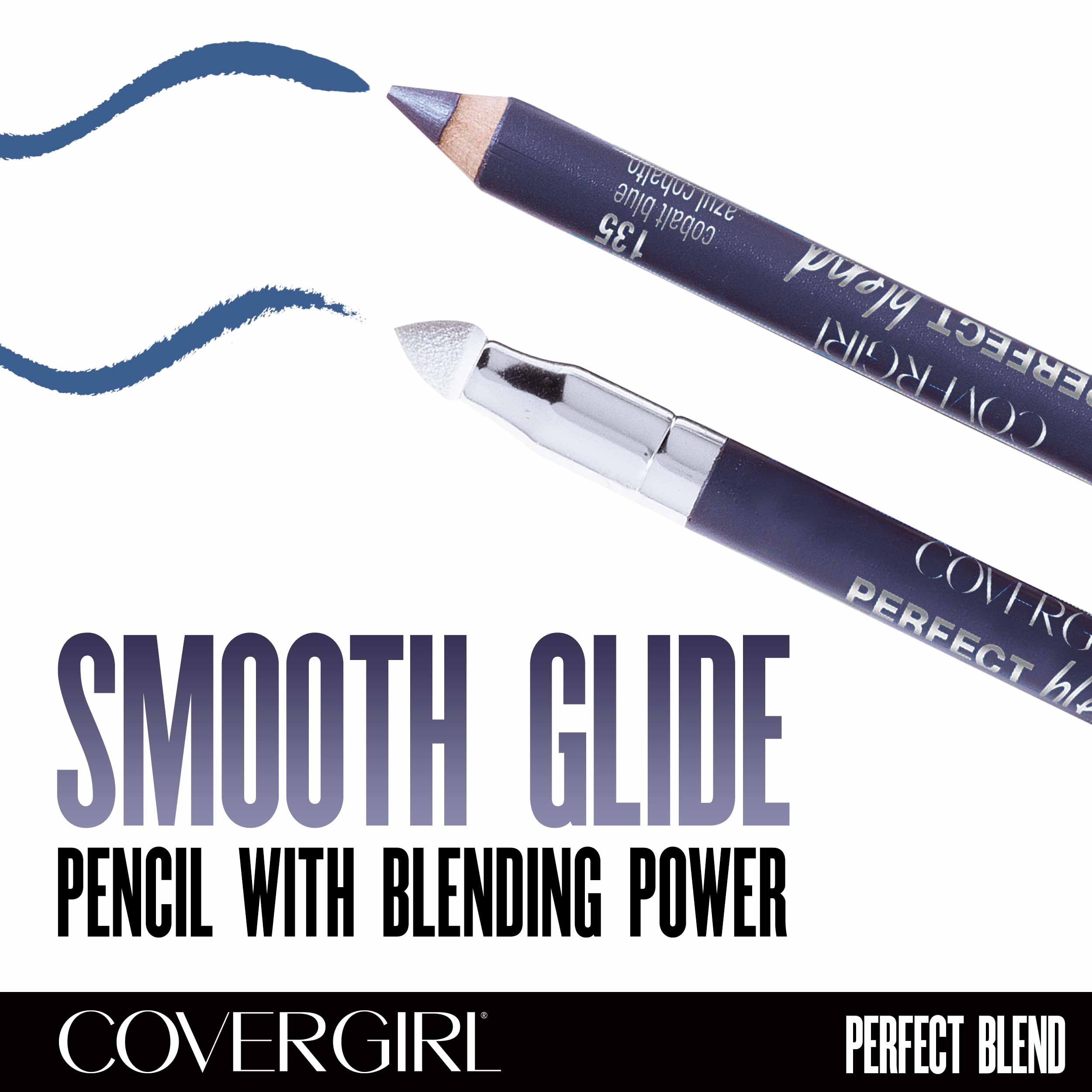 COVERGIRL Perfect Blend Eyeliner Pencil, Cobalt Blue