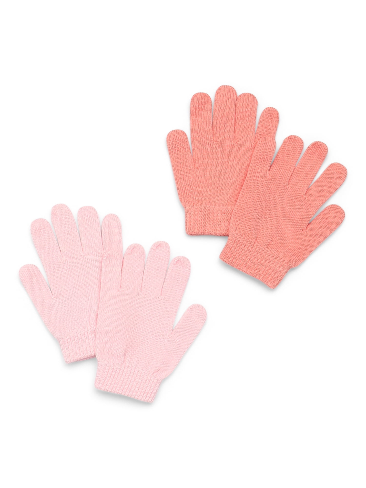 Wonder Nation Ribbed Beanie and Gloves Set, 2-Pack, One Size