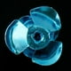 thumbnail image 3 of 50 rosas de aluminio anodizado azul de 0.315 in., 3 of 6