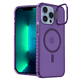 thumbnail image 4 of Funda Case Carcasa Tornasol Color Morado Con Soporte Premium Para iPhone 15 PRO Compatible Con Magsafe., 4 of 7