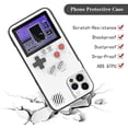 thumbnail image 4 of Funda protectora para Gameboy, carcasa retro para teléfono con juegos 3D, incluye 36 juegos clásicos, compatible con iPhone XR(Blanco), 4 of 6