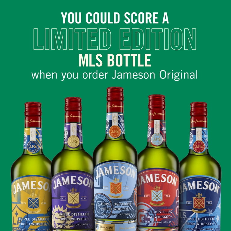 Jameson Original Irish Whiskey, 1 L Bottle, 40% ABV - Walmart.com