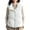 White, variant on Rrxhxhs Vest for Women Solid Color Stand Collar Zip Up Padded Warm Casual Sleeveless Puffer Jacket with Side Pockets,Black,L