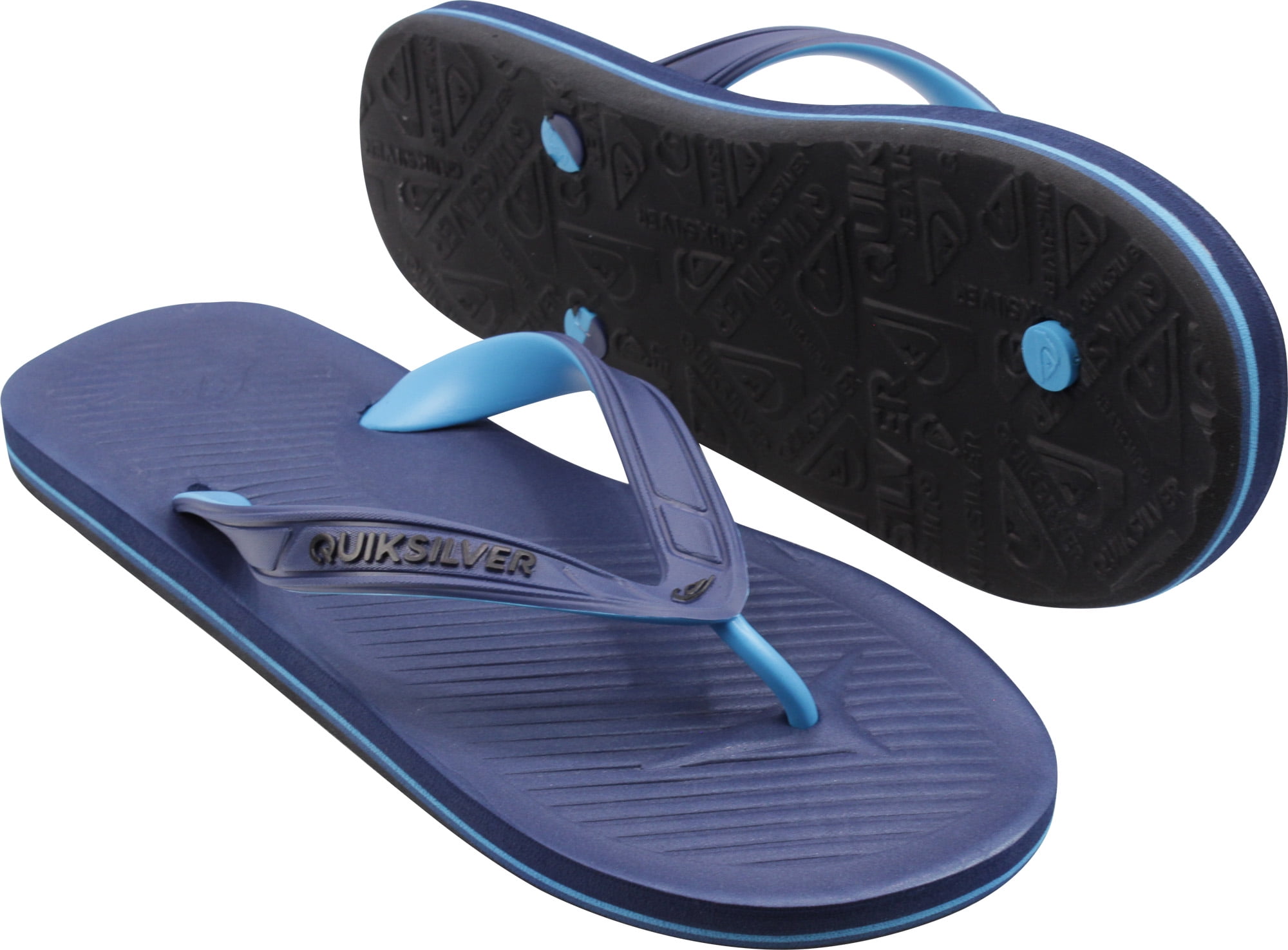light blue flip flops
