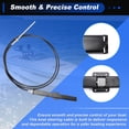 thumbnail image 4 of Unique Bargains 12 Ft No.SSC13412/SSC 134 12 Cable de Control de Dirección de Barco Marino de Rack Negro 1 Pc, 4 of 7