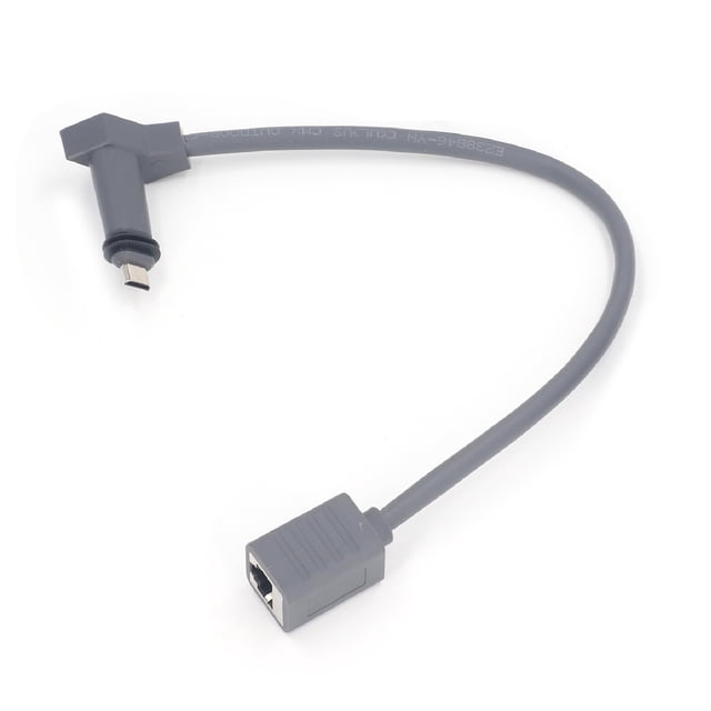 SPX Plug To RJ45 Adapter, SPX To RJ45 Connector Aging Resistant Shield Uninterrupted Connection Dirtproof 1200Mbps Transmission Extension for Antenna Router