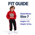 thumbnail image 6 of Quad Seven Boys Jogger Set 2 Piece Pullover Fleece Hoodie and Joggers Sweatpants for Boys, 6 of 7