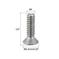 thumbnail image 2 of Uxcell 6#-32x1/2" Flat Head Machine Screws Phillips 304 Stainless Steel Polishing 200 Pack, 2 of 6