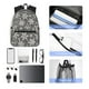 thumbnail image 4 of Balery Sparkling Snowflakes Mochila para Mujeres y Hombres, Mochila Ligera Casual para Viajes, Mochila Clásica Básica para la Universidad, 4 of 6