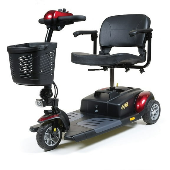 Golden Technologies - Buzzaround XL - Travel Scooter - 3-wheel - Red