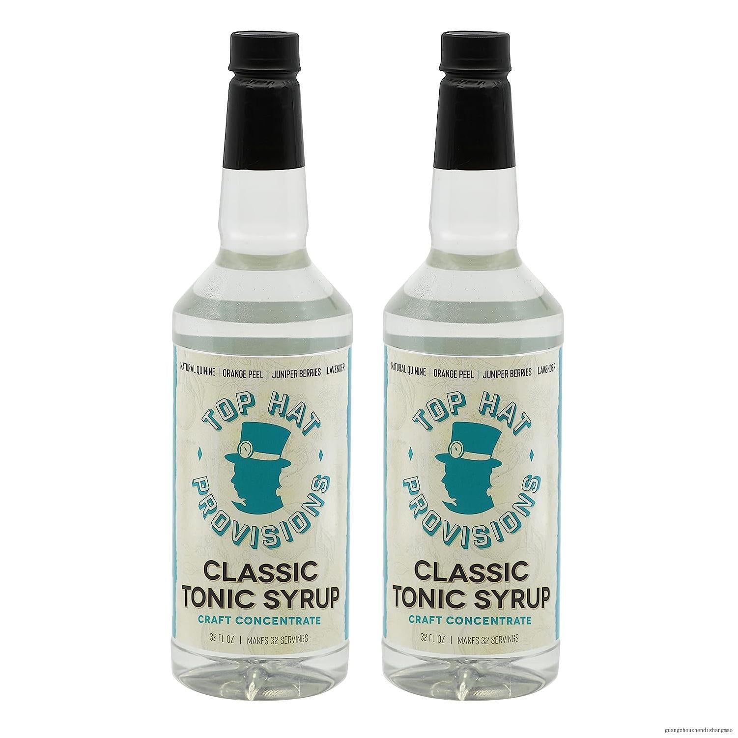 Classic Tonic Concentrate Add Syrup Mix With Club Soda Or Seltzer, Premium Mixer For Cocktails